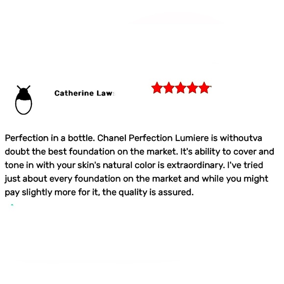 CHANEL PERFECTION LUMIERE TEINT FLUIDE LONG WEAR FLAWLESS FLUID MAKEUP SPF 10 - Picture 5 of 9